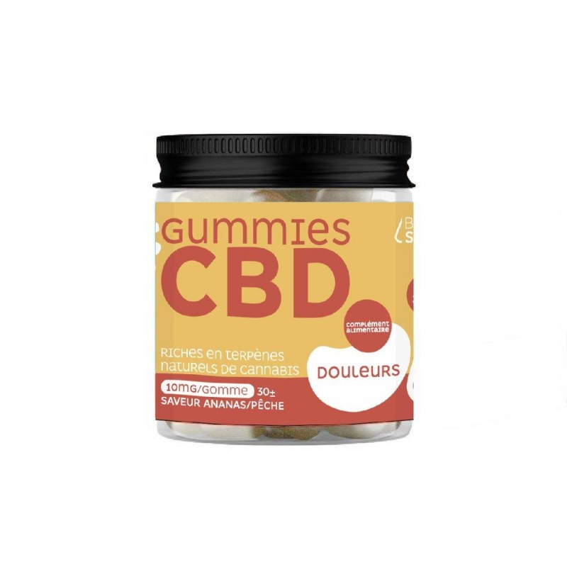 Gummies CBD Douleurs Ananas Pêche 300mg 30pcs By Stilla