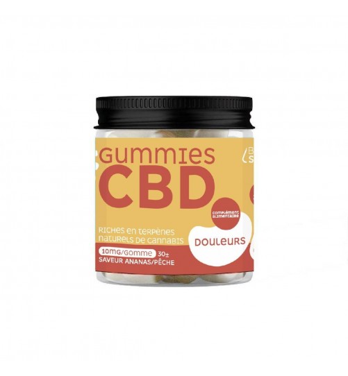 Gummies CBD Douleurs Ananas Pêche 300mg 30pcs By Stilla