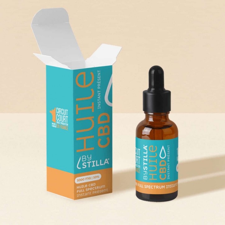 Huile de CBD Instant Présent Pina Colada 10ml - Stilla