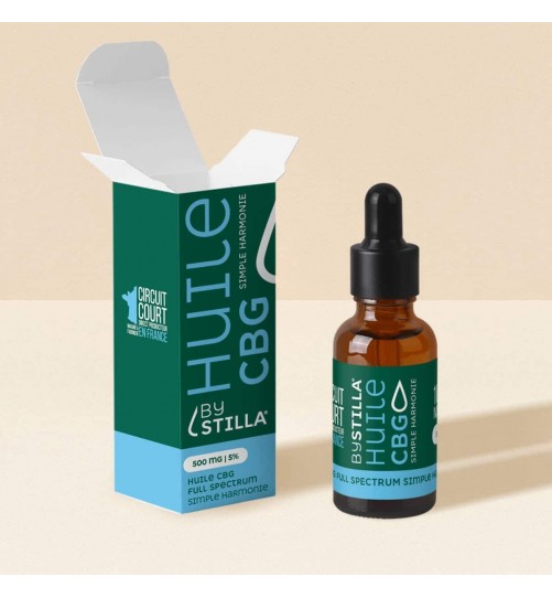 Huile de CBG Simple Harmonie Crème Vanille 10ml Stilla