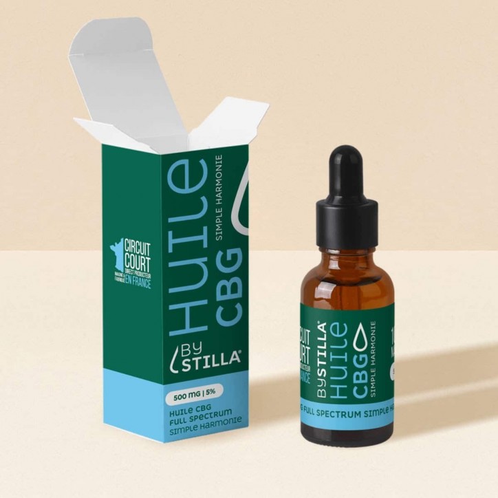 Huile de CBG Simple Harmonie Crème Vanille 10ml - Stilla