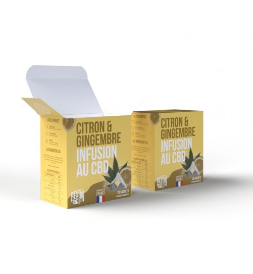 Infusettes Bio Citron Gingembre 20pcs Tizz Stilla