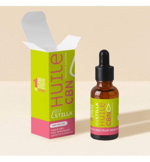 Huile de CBN Détente Suprême Pastèque Fraise 10ml Stilla