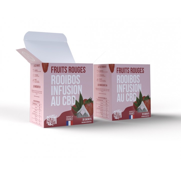 Infusettes Bio Fruits Rouges 20pcs - Tizz Stilla