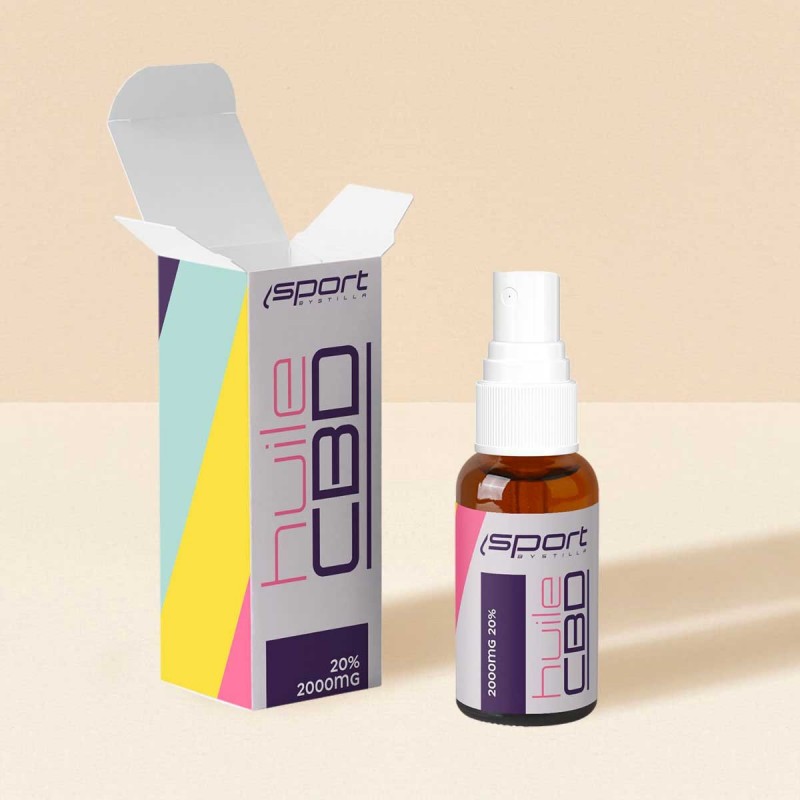 Huile CBD spray 2000mg Sport by Stilla