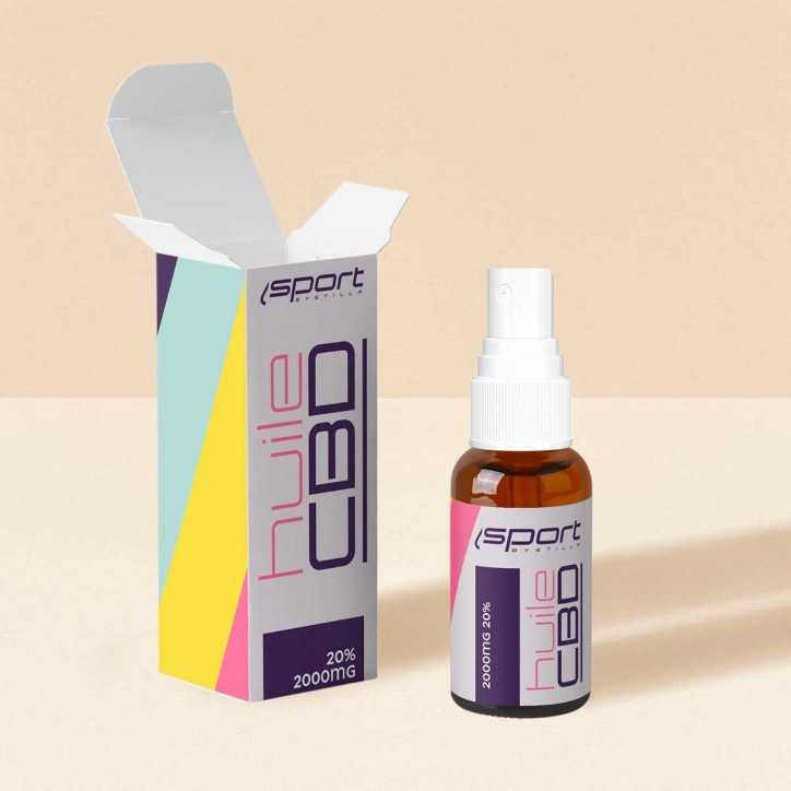 Huile CBD spray 2000mg - Sport by Stilla