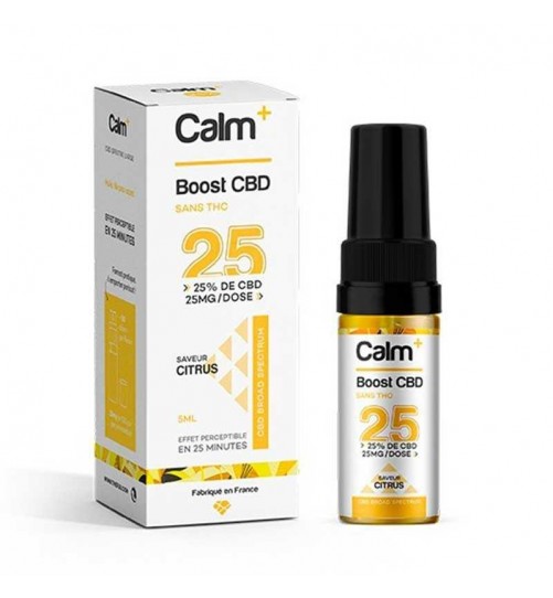 Spray Boost CBD 25% Citrus 5ml Calm