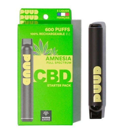 Puud Amnesia CBD 5% 600 puffs Marie Jeanne