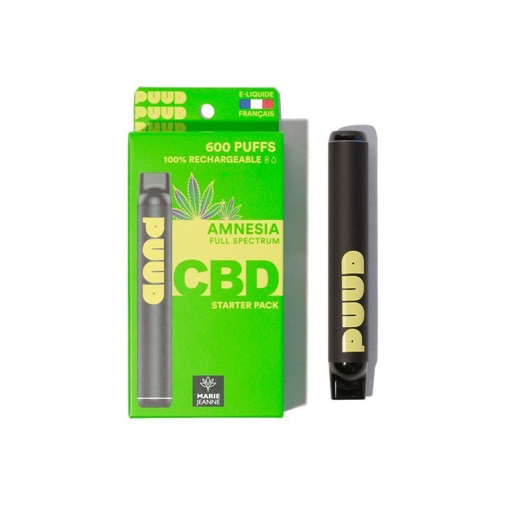 Puud Amnesia CBD 5% 600 puffs - Marie Jeanne