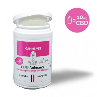 Gélules pour chiens D-Stress CBD Nature & CBD