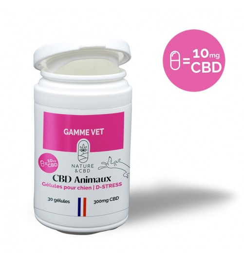 Gélules pour chiens D-Stress CBD Nature & CBD