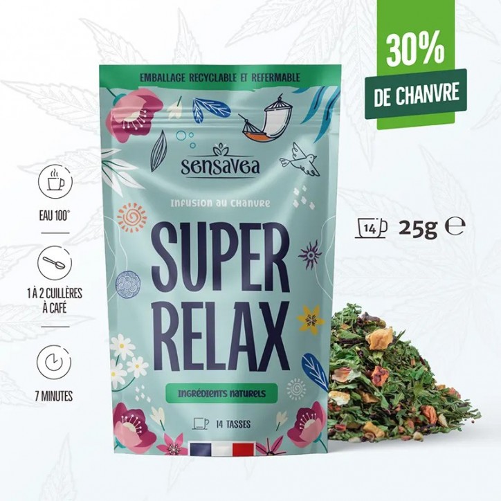 Infusion Super Relax CBD 25g - Pop CBD