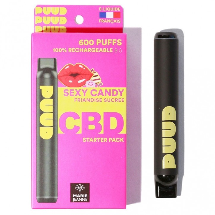 Puud Sexy Candy CBD 5% 600 puffs - Marie Jeanne