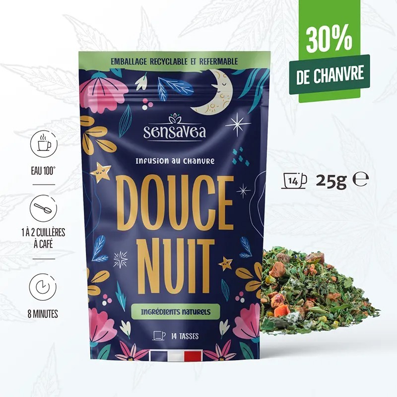 Infusion Douce Nuit CBD 25g Pop CBD