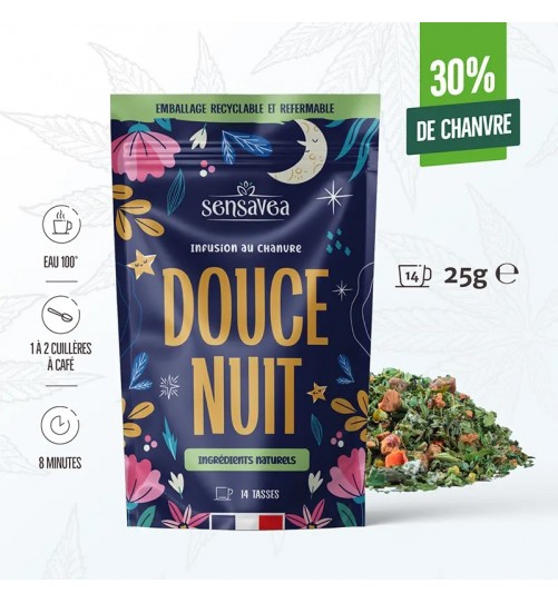 Infusion Douce Nuit CBD 25g Pop CBD