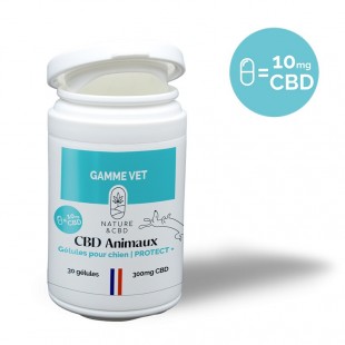 Gélules pour chiens Protect CBD Nature & CBD