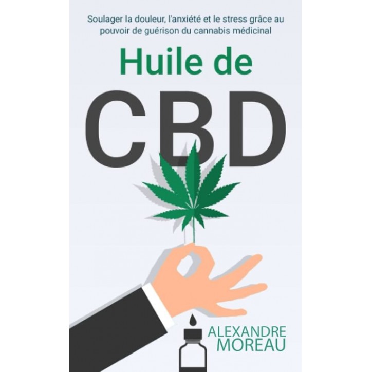 Livre "Huile de CBD" d'Alexandre Moreau