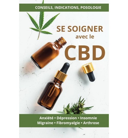 Livre Se soigner avec le CBD des éditions Je vais bien